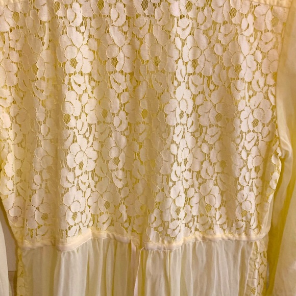 Free People Size 12 Lace Top - Picture 9 of 10